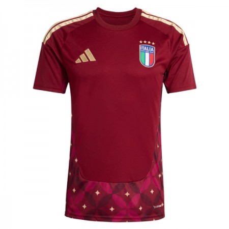 Italia Maalivahti Koti Mm-Kisat 2026 Punainen - Jalkapallo Pelipaidat (S/S) Italia Maalivahti Koti Mm-Kisat 2026 Punainen - Jalkapallo Pelipaidat (S/S)